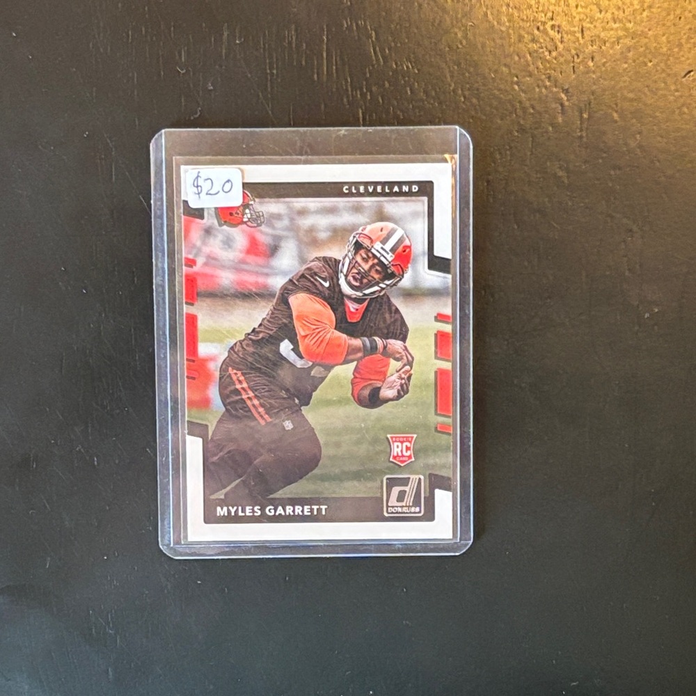Myles Garrett 2017 Donruss Base Rookie Card #356